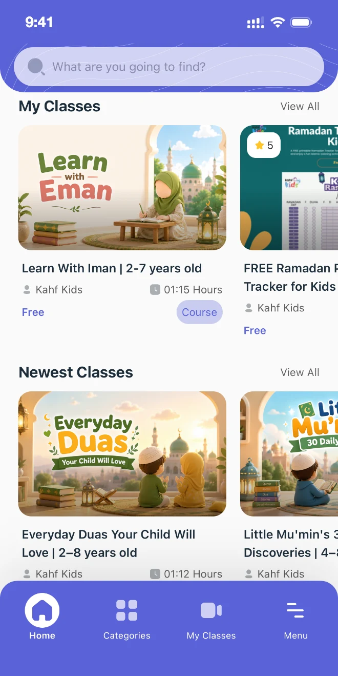 Courses & classes for kids